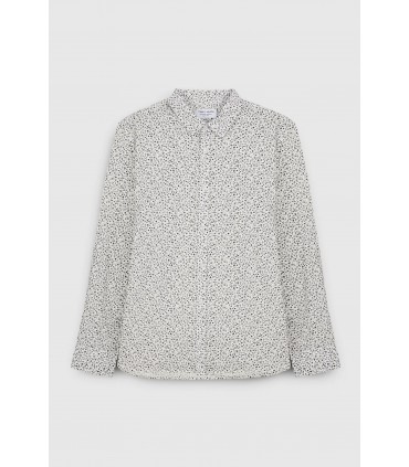 Chemise ml teddy smith 202c4blanc/fleur