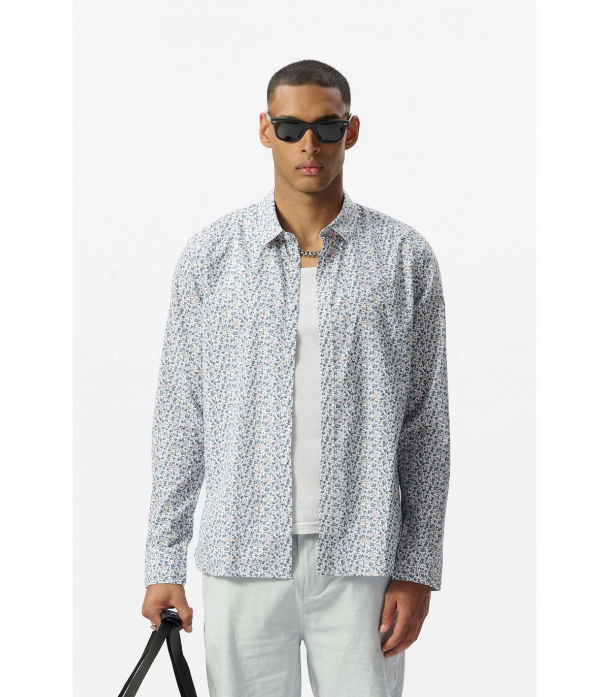 Chemise ml teddy smith 202w2floral