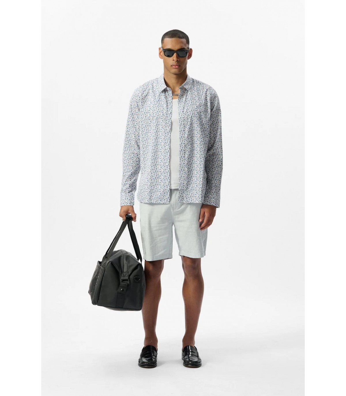 Chemise ml teddy smith 202w2floral