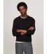 Pull col rond tommy menswear bdsblack