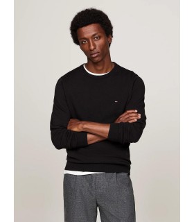 Pull col rond tommy menswear bdsblack