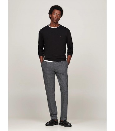 Pull col rond tommy menswear bdsblack