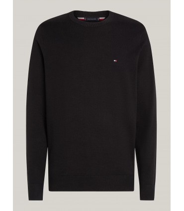 Pull col rond tommy menswear bdsblack