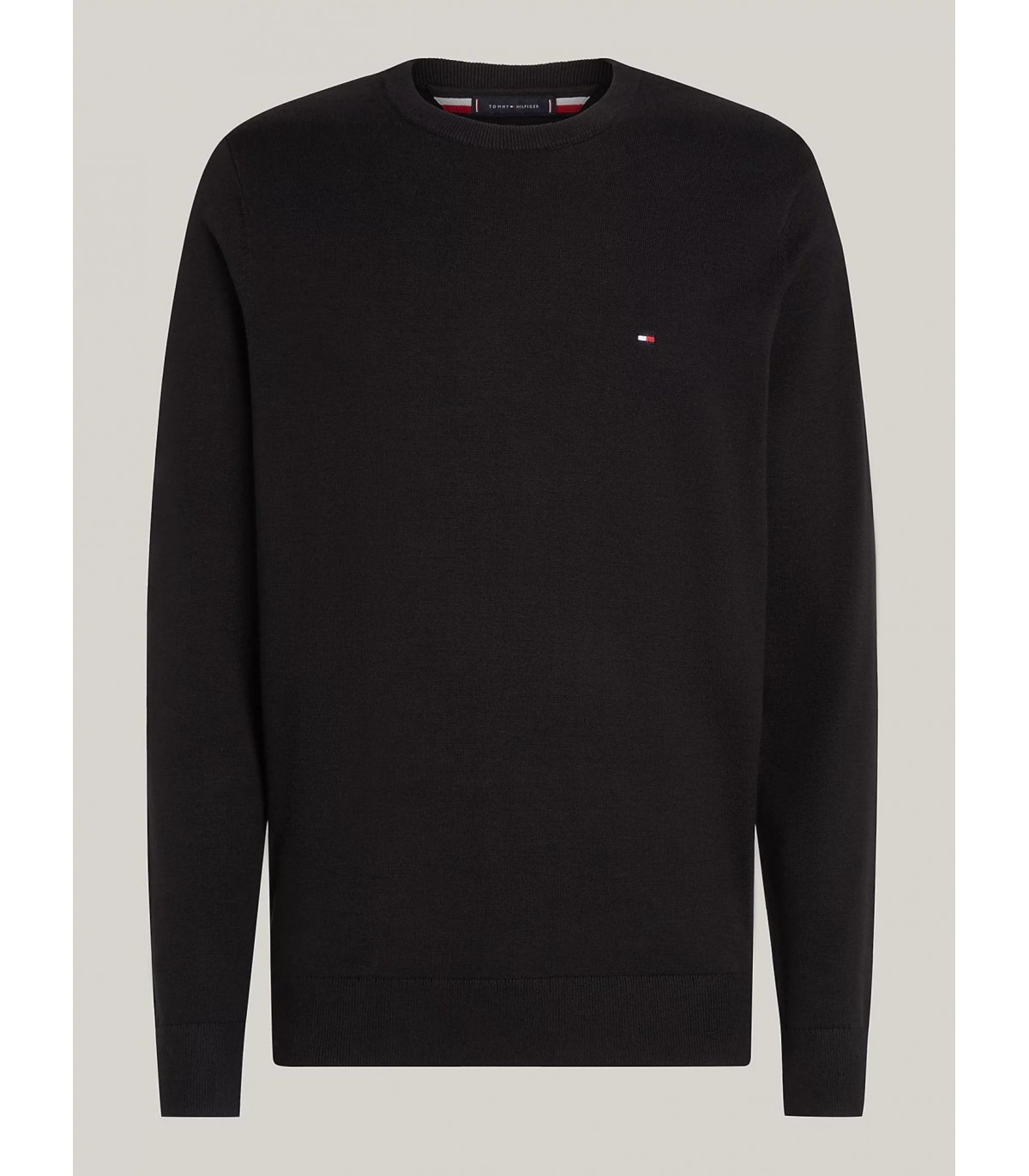 Pull col rond tommy menswear bdsblack