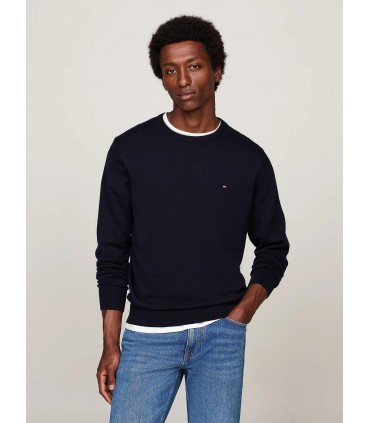 Pull col rond tommy menswear dw5desertsky