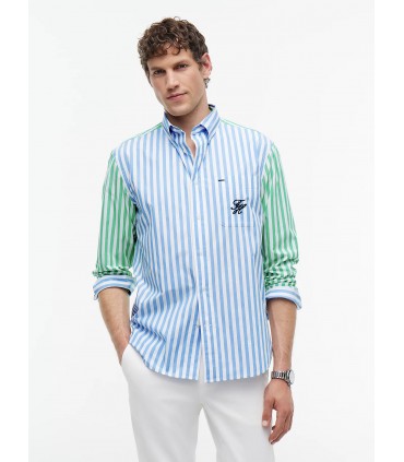 Chemise ml tommy menswear 0a4bluespell/stripe