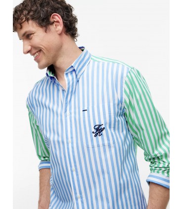 Chemise ml tommy menswear 0a4bluespell/stripe