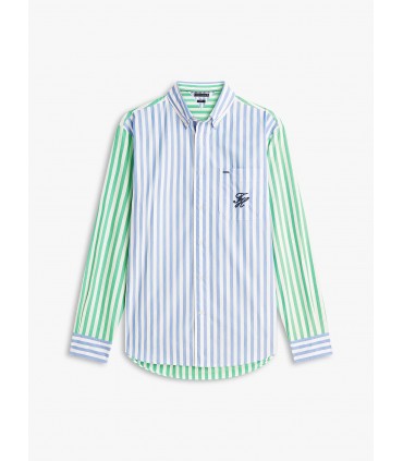 Chemise ml tommy menswear 0a4bluespell/stripe