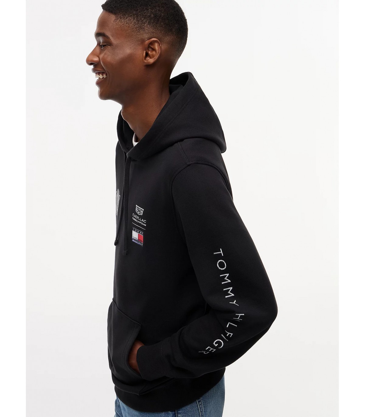 Sweat capuche tommy menswear bdsblack