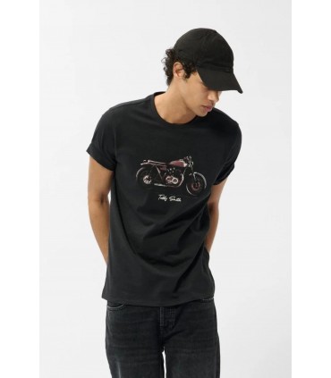 Tee shirt mc teddy smith 133acharbon