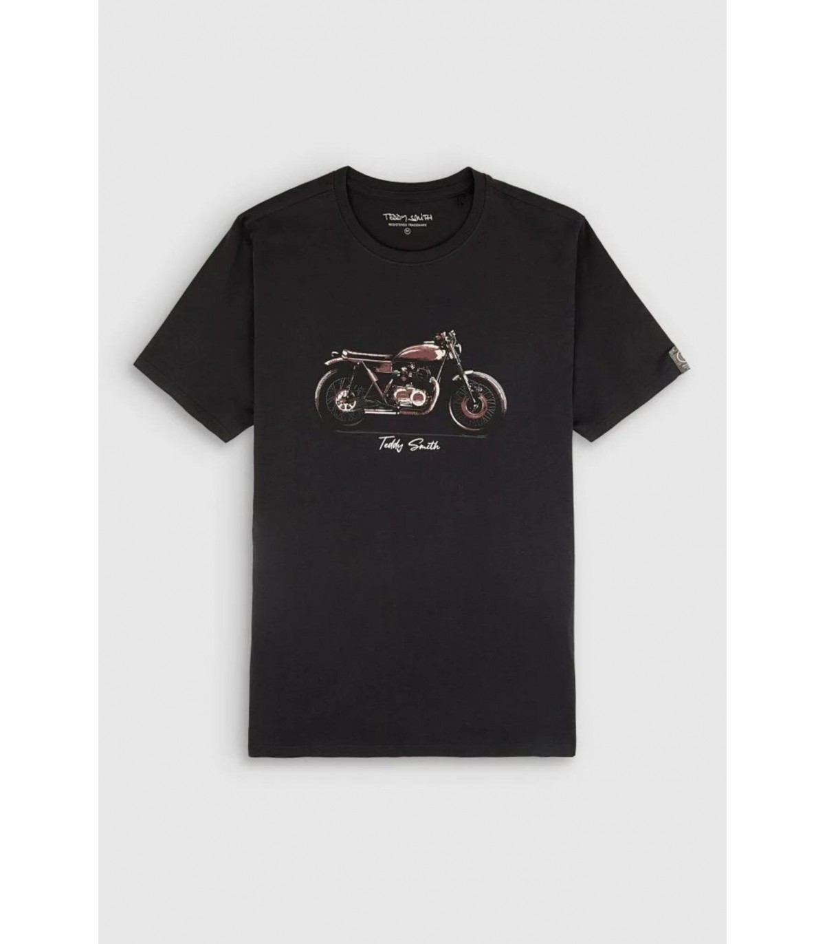 Tee shirt mc teddy smith 133acharbon