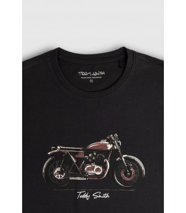 Tee shirt mc teddy smith 133acharbon