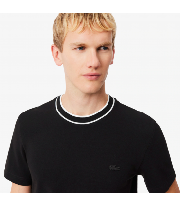 Tee shirt mc lacoste 031noir