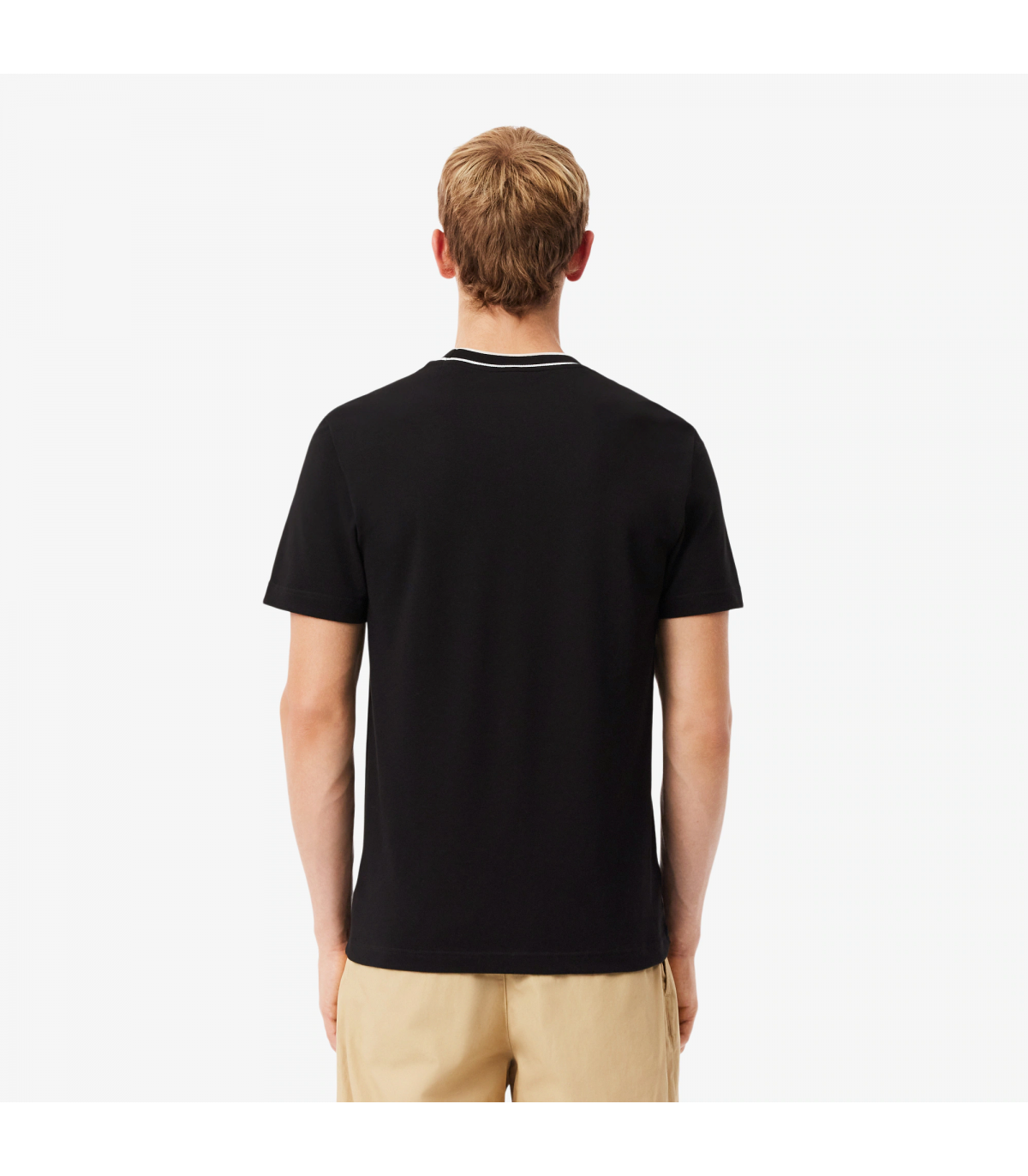 Tee shirt mc lacoste 031noir