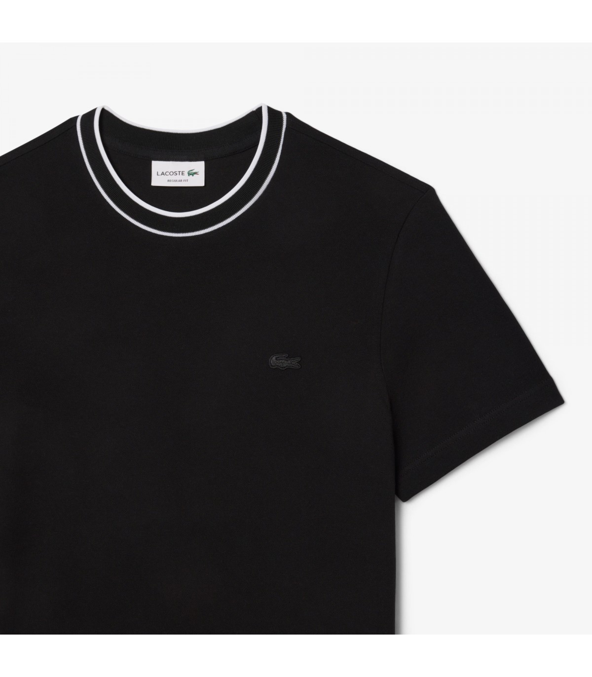 Tee shirt mc lacoste 031noir