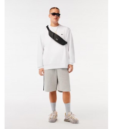 Sweat col rond lacoste 001-blanc