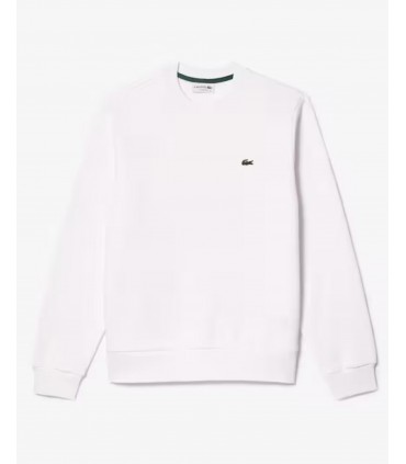 Sweat col rond lacoste 001-blanc