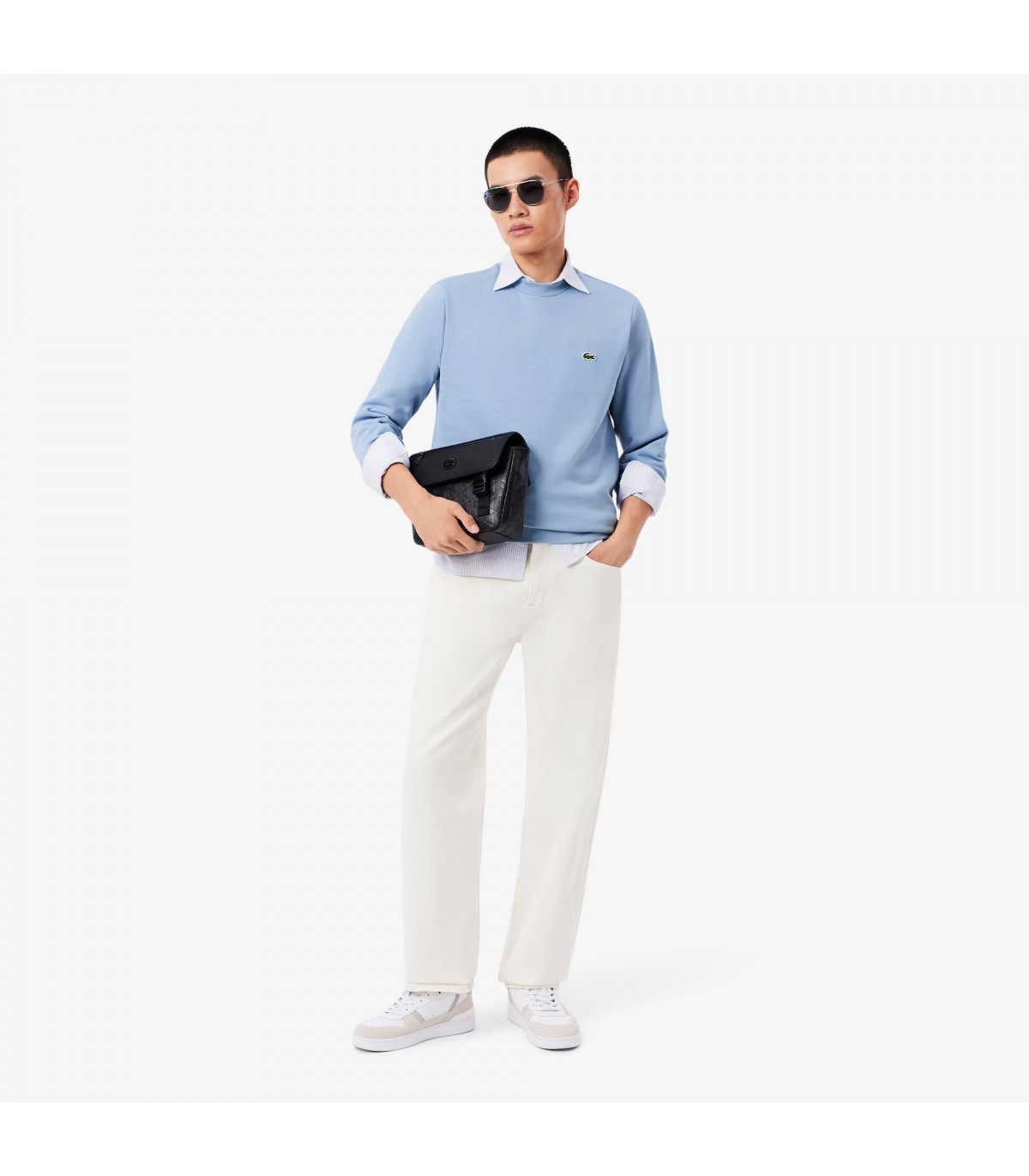 Sweat col rond lacoste aey-aphylla
