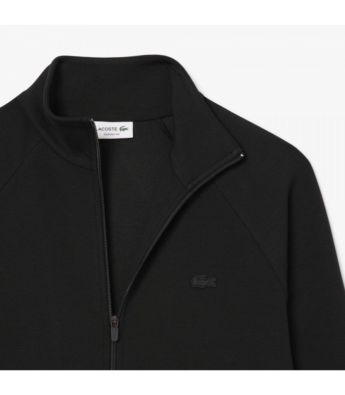 Sweat zippe lacoste 031noir