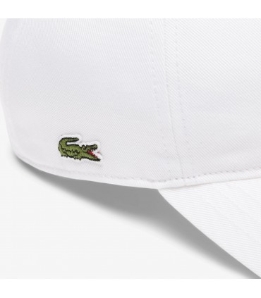Casquette lacoste 001-blanc
