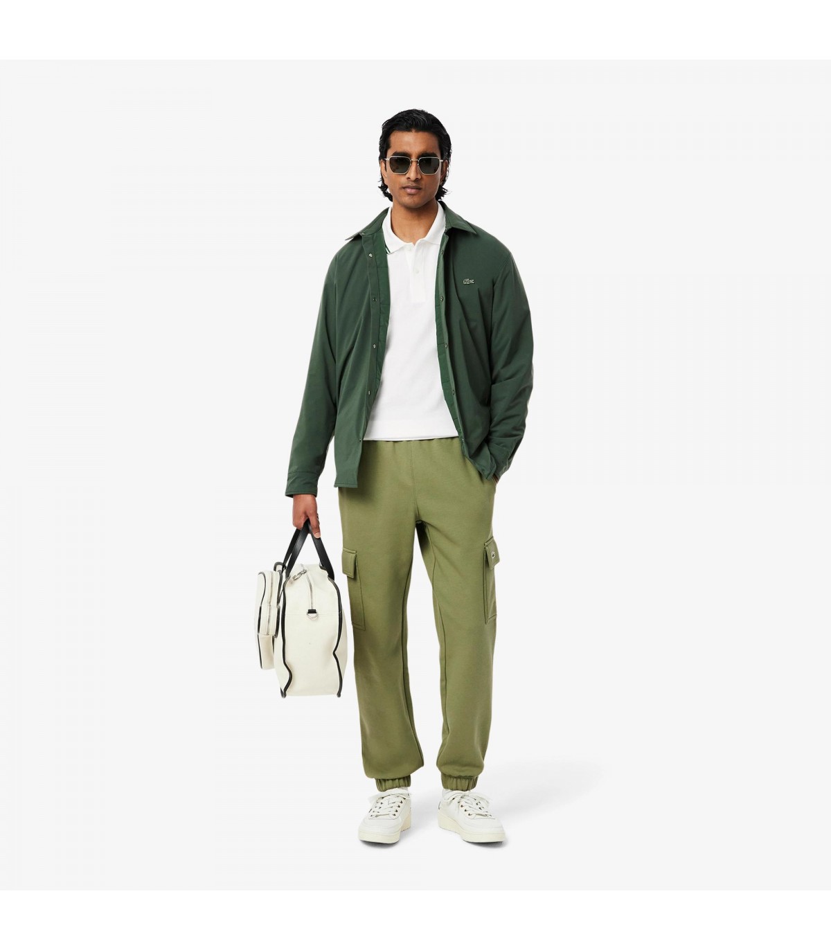 Polo mc lacoste 001blanc