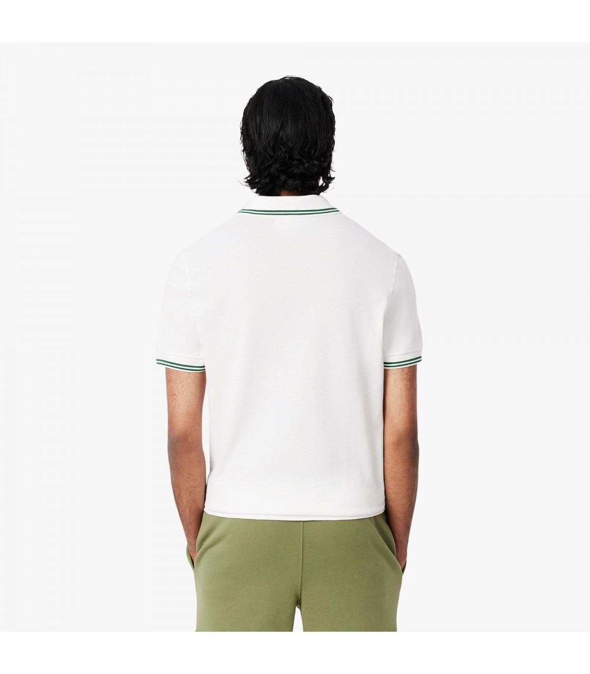 Polo mc lacoste 001blanc