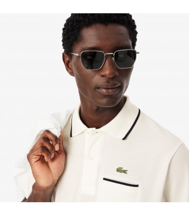 Polo mc lacoste ev0farine/marine