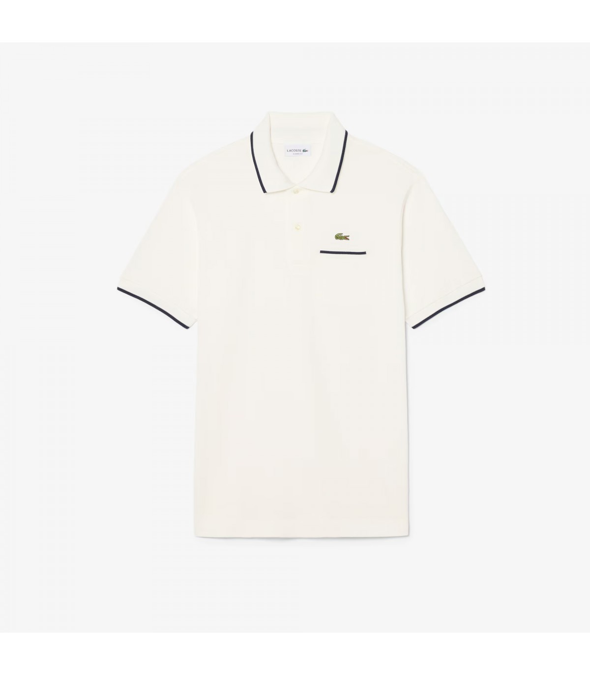 Polo mc lacoste ev0farine/marine