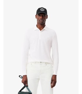Polo ml lacoste 001blanc