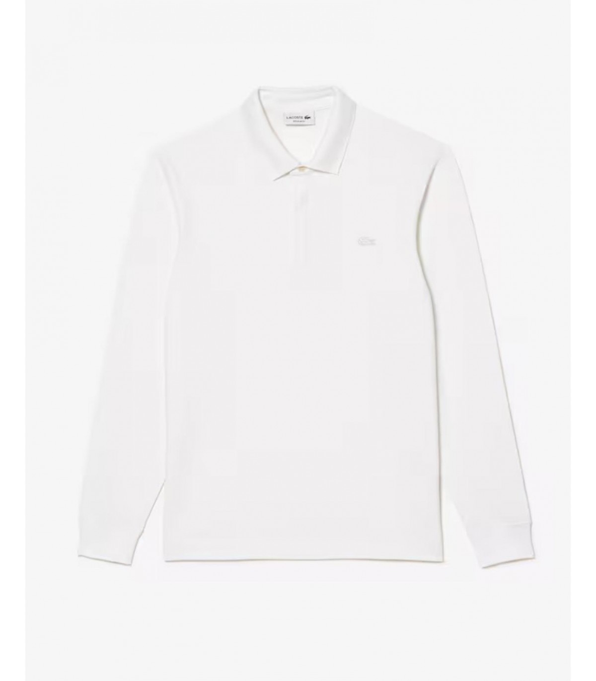 Polo ml lacoste 001blanc