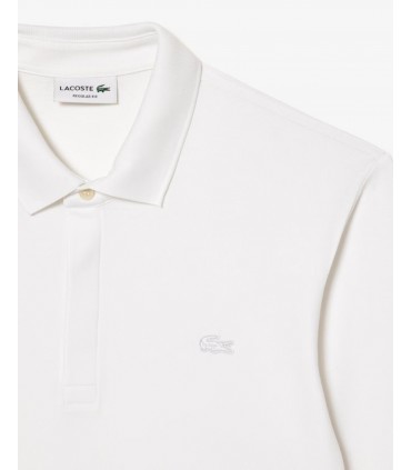 Polo ml lacoste 001blanc