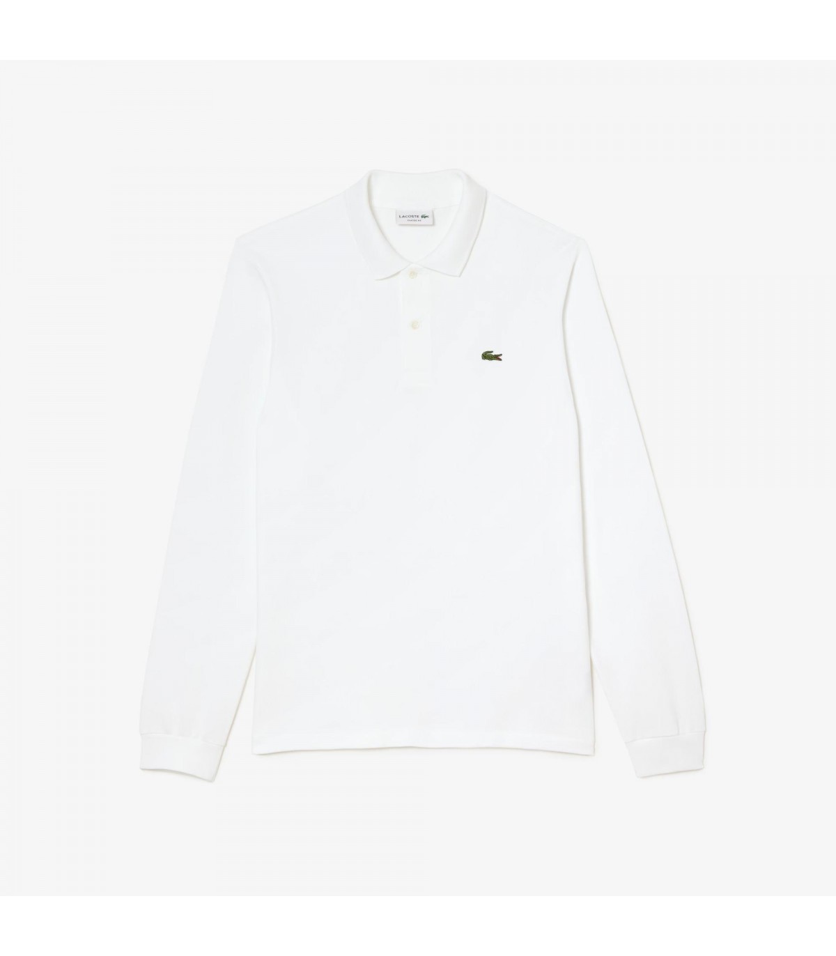 Polo ml lacoste 001blanc
