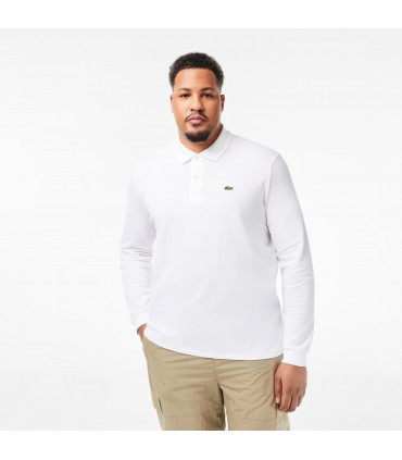 Polo ml lacoste 001blanc
