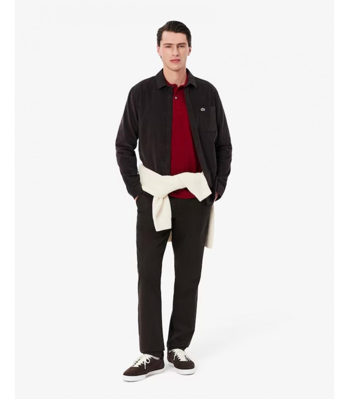 Polo ml lacoste 476bordeaux