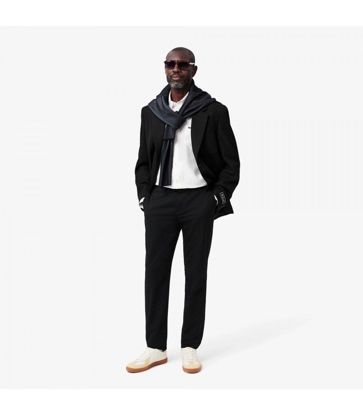 Pantalon chino lacoste 031noir