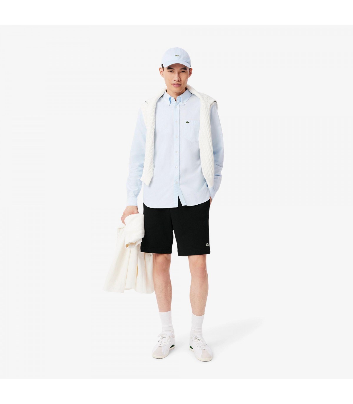 Bermuda jogging lacoste 031noir