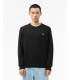 Pull col rond lacoste 031-noir