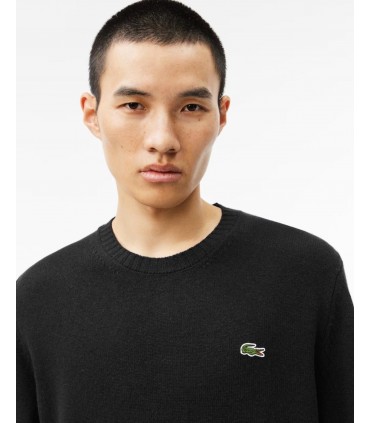 Pull col rond lacoste 031-noir