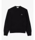 Pull col rond lacoste 031-noir