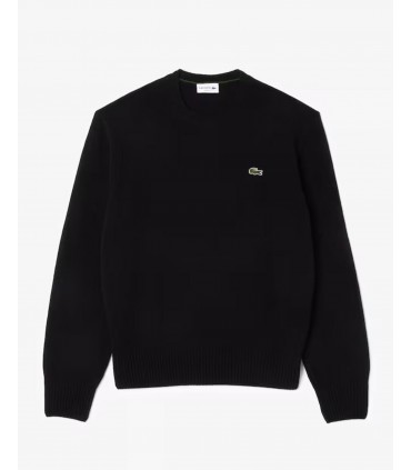 Pull col rond lacoste 031-noir