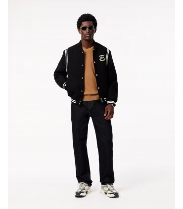 Pull col rond lacoste six-cookie