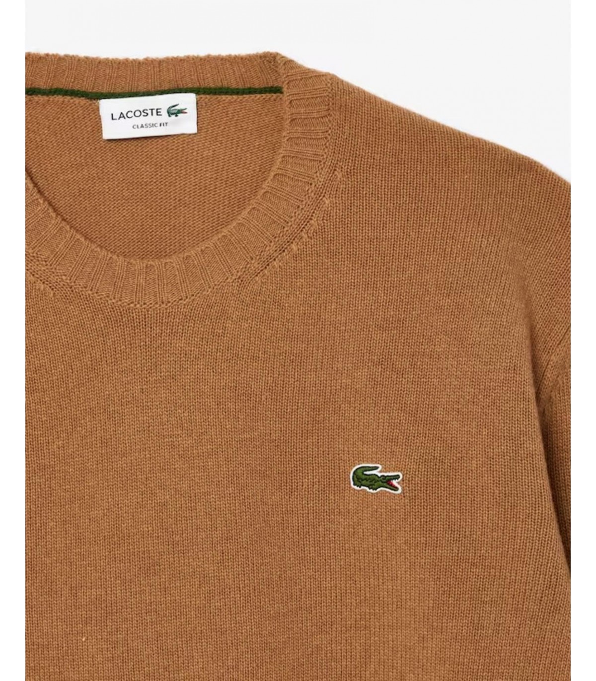 Pull col rond lacoste six-cookie