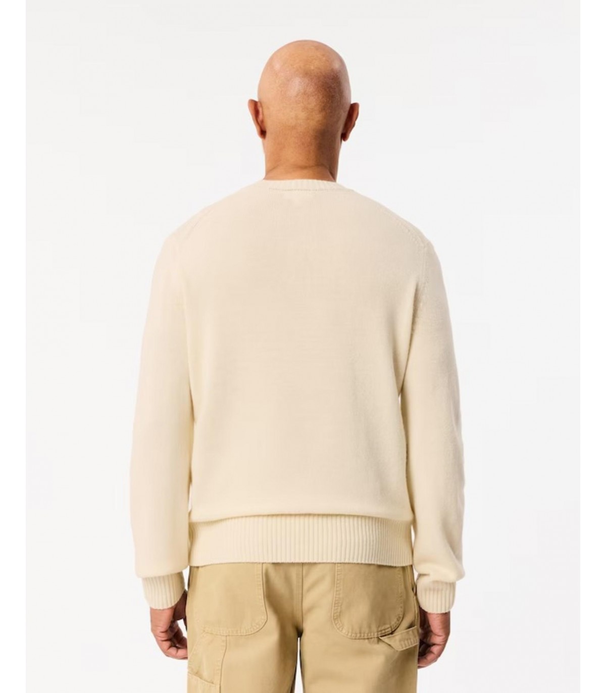 Pull col rond lacoste xfj-laponie
