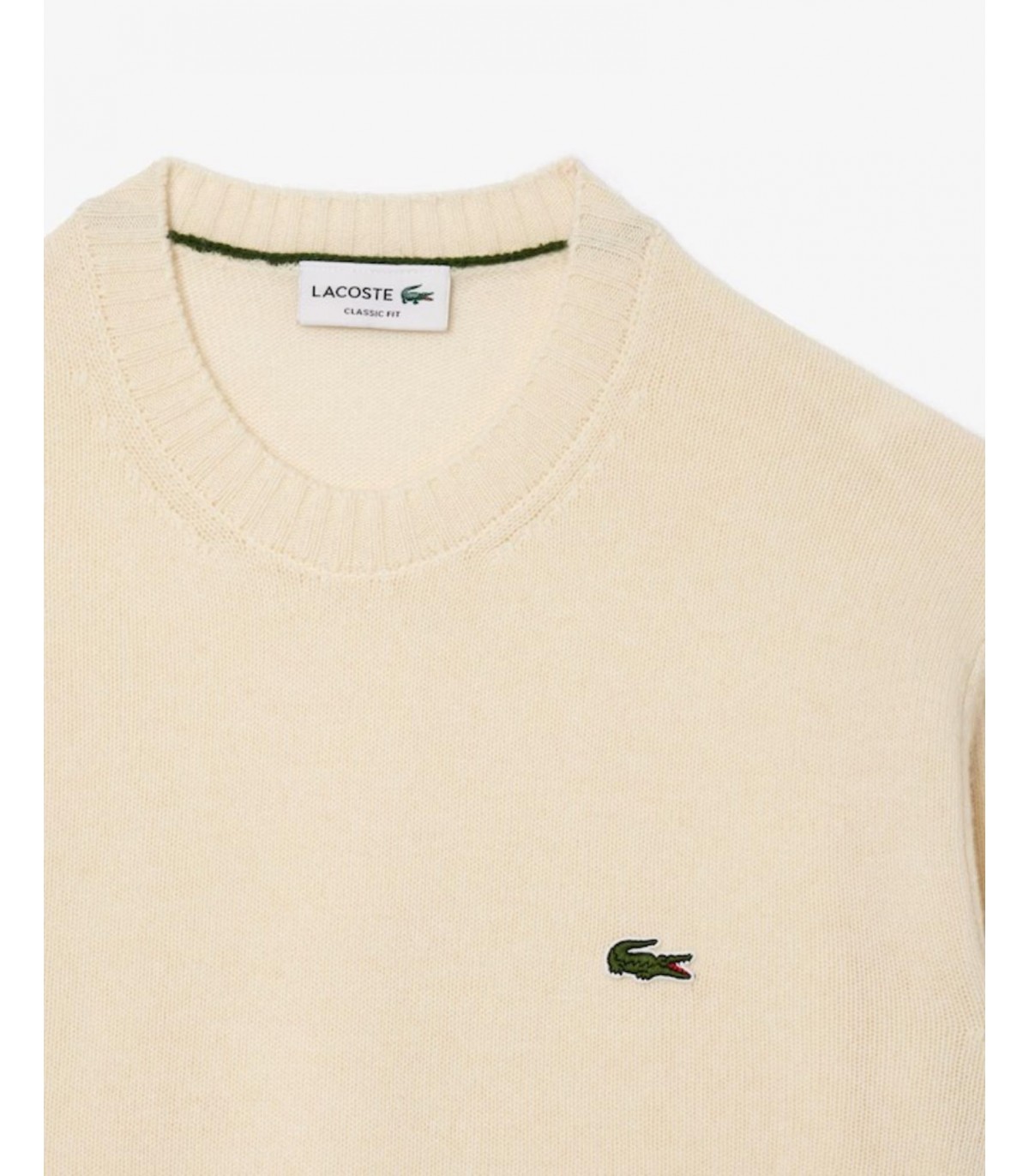 Pull col rond lacoste xfj-laponie