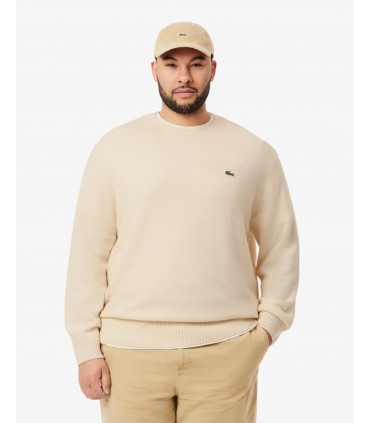 Pull col rond lacoste xfj-laponie