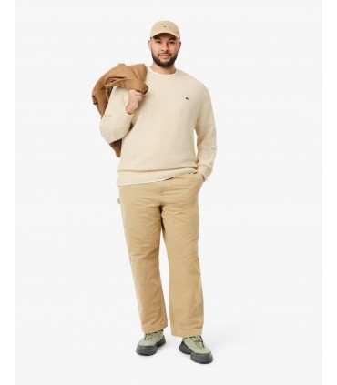 Pull col rond lacoste xfj-laponie