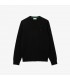 Pull col rond lacoste 031-noir