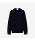Pull col rond lacoste 166-marine
