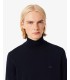 Pull col roule lacoste 166-marine