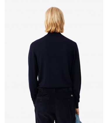 Pull col roule lacoste 166-marine